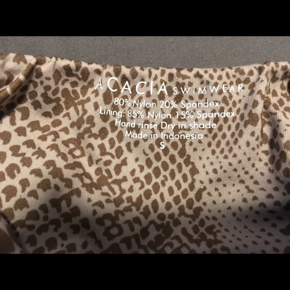 ❌SOLD❌ Acacia Swimwear One Piece Hideaway in Ocean - Picture 3 of 3